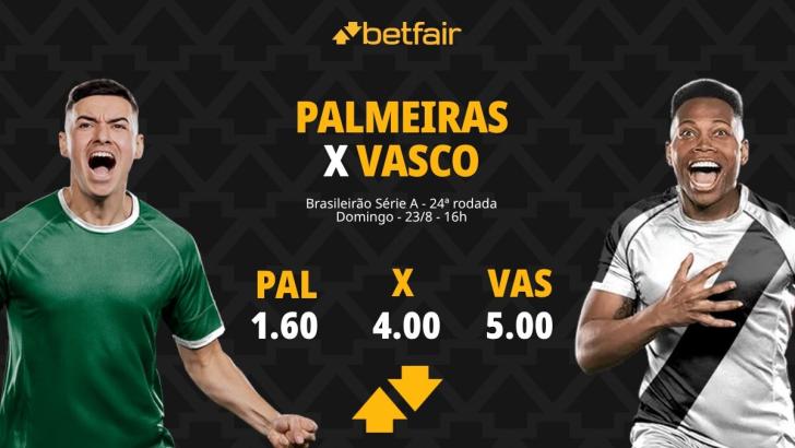 Palmeiras x Vasco - Brasileirão 2026: Notícias, Odds, Estatísticas, Escalações, Horário, Onde Assistir