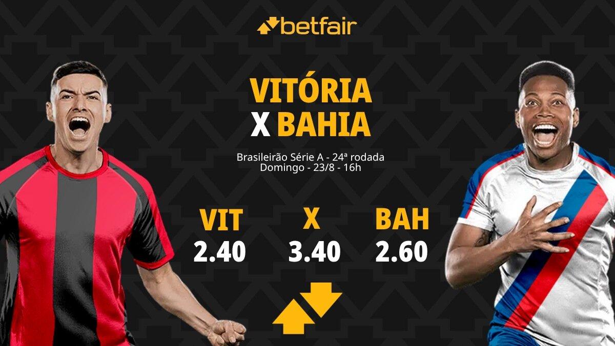 Vitória x Bahia - Brasileirão 2026: Notícias, Odds, Estatísticas, Escalações, Horário, Onde Assistir