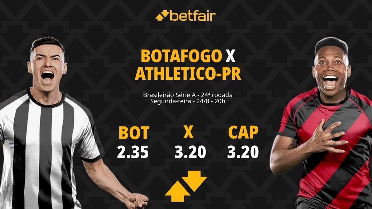 Botafogo x Athletico-PR - Brasileirão 2026: Notícias, Odds, Estatísticas, Escalações, Horário, Onde Assistir