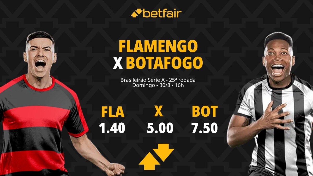 Flamengo x Botafogo - Brasileirão 2026: Notícias, Odds, Estatísticas, Escalações, Horário, Onde Assistir