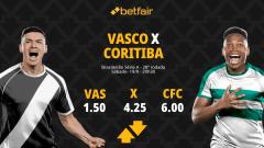 Vasco x Coritiba - Brasileirão 2026: Notícias, Odds, Estatísticas, Escalações, Horário, Onde Assistir
