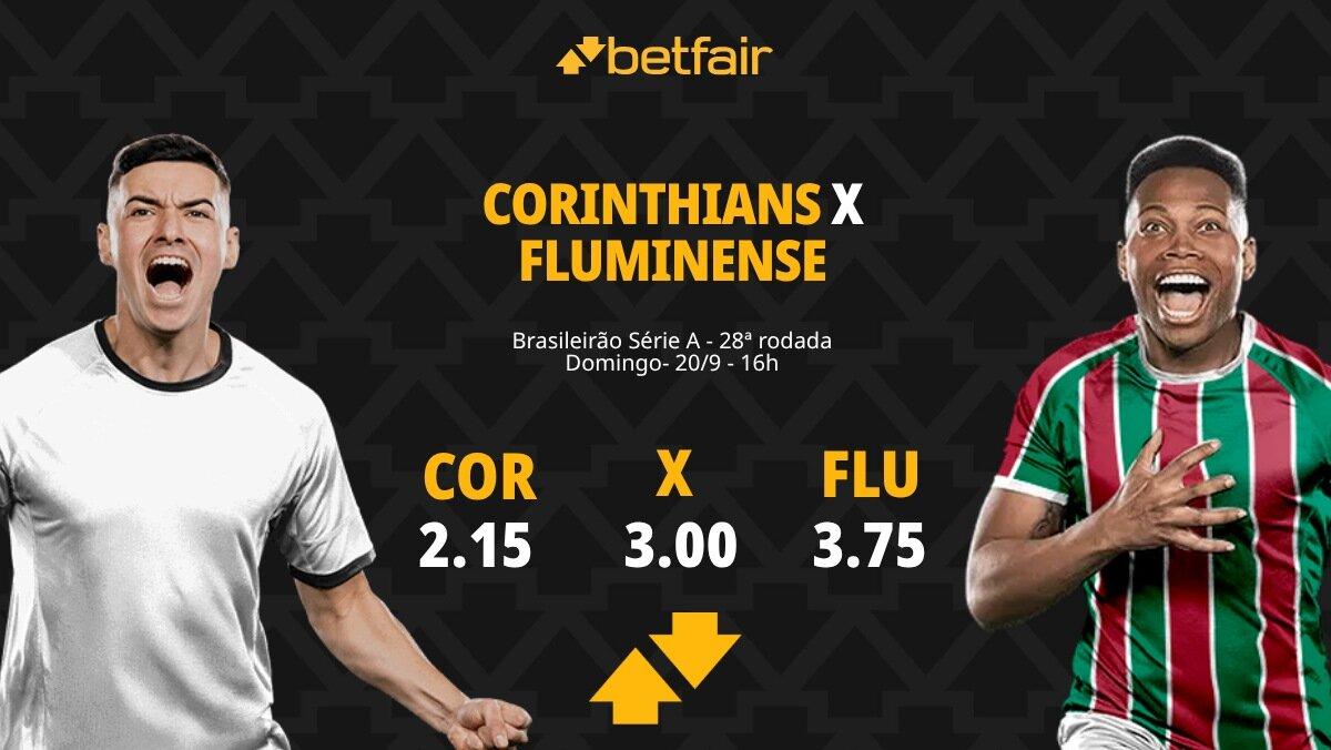 Corinthians x Fluminense - Brasileirão 2026: Notícias, Odds, Estatísticas, Escalações, Horário, Onde Assistir