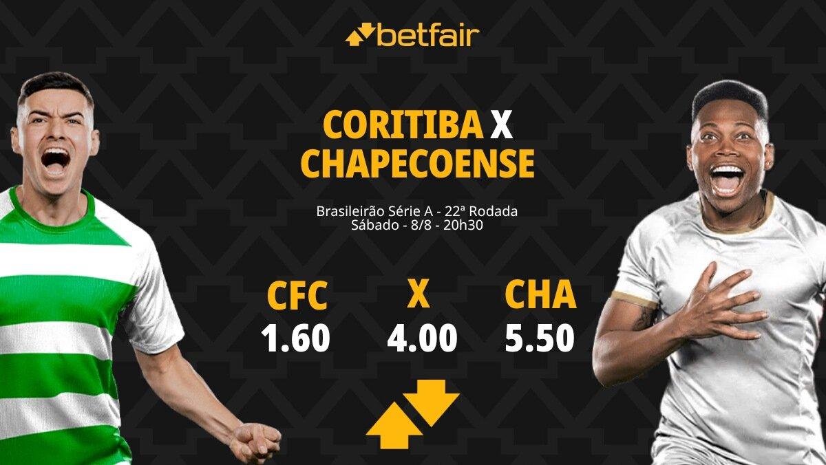 Coritiba x Chapecoense - Brasileirão 2026: Notícias, Odds, Estatísticas, Escalações, Horário, Onde Assistir