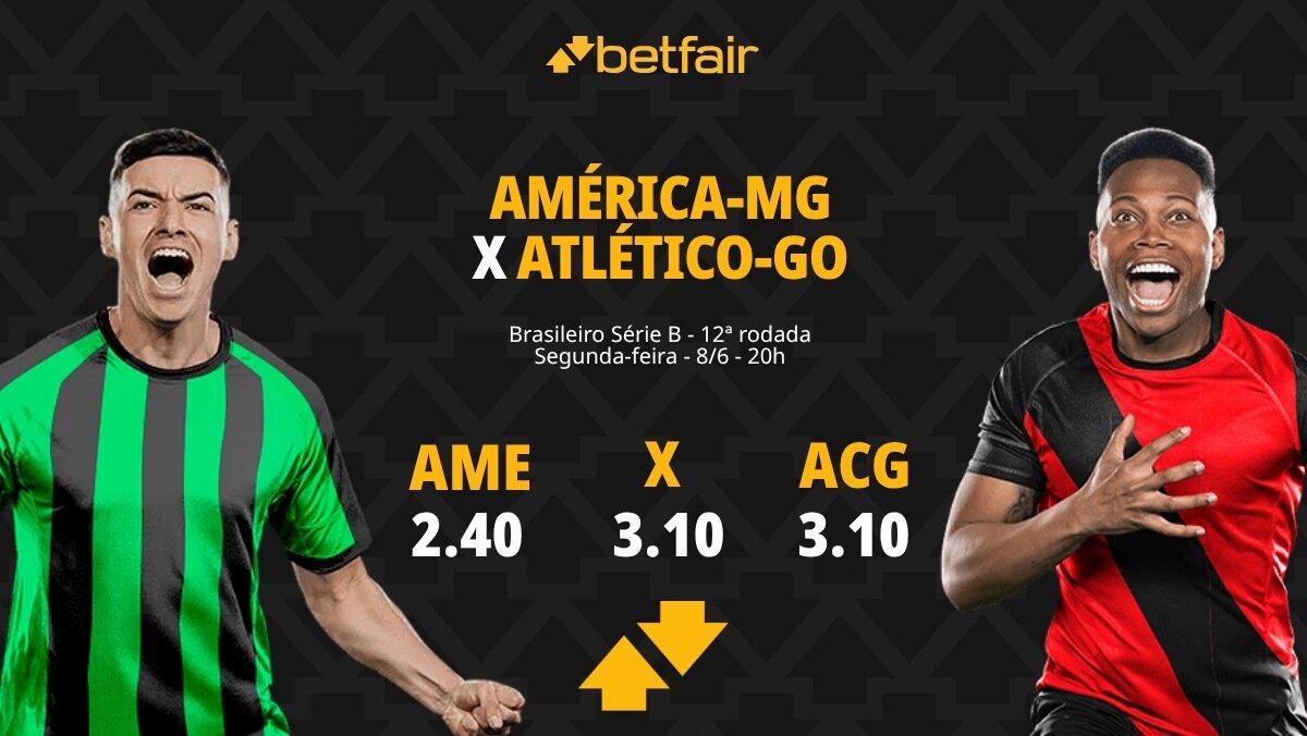América-MG x Atlético-GO - Série B 2026: Dicas, Palpites, Odds, Escalações, Horário, Onde Assistir