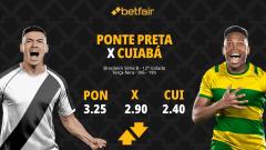 Ponte Preta x Cuiabá - Série B 2026: Dicas, Palpites, Odds, Escalações, Horário, Onde Assistir