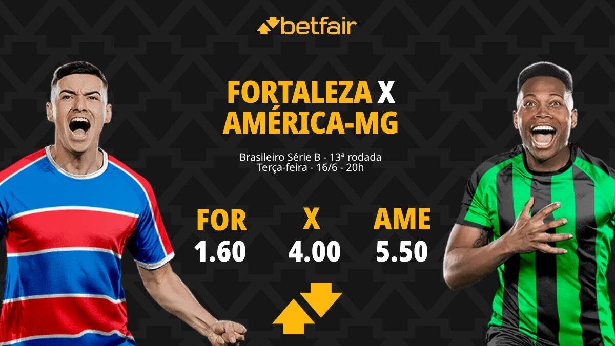 Fortaleza x América-MG - Série B 2026: Dicas, Palpites, Odds, Escalações, Horário, Onde Assistir