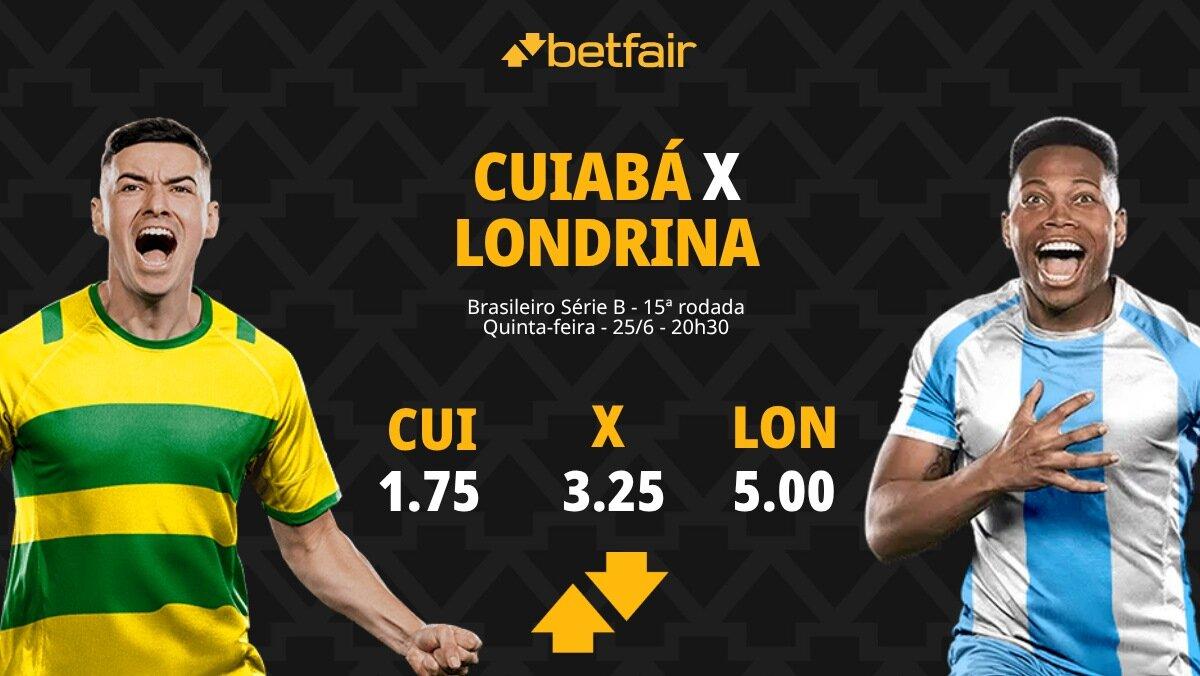 Cuiabá x Londrina: Palpites, Odds e Análise Tática pela Série B 2026