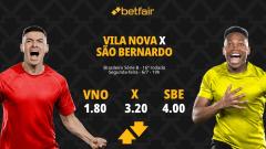 Vila Nova x São Bernardo - Série B 2026: Dicas, Palpites, Odds, Escalações, Horário, Onde Assistir