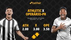 Athletic x Operário-PR - Série B 2026: Dicas, Palpites, Odds, Escalações, Horário, Onde Assistir