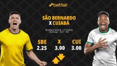 São Bernardo x Cuiabá - Série B 2026: Dicas, Palpites, Odds, Escalações, Horário, Onde Assistir