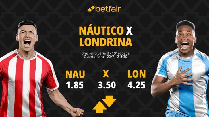 Náutico x Londrina - Série B 2026: Notícias, Odds, Estatísticas, Escalações, Horário, Onde Assistir