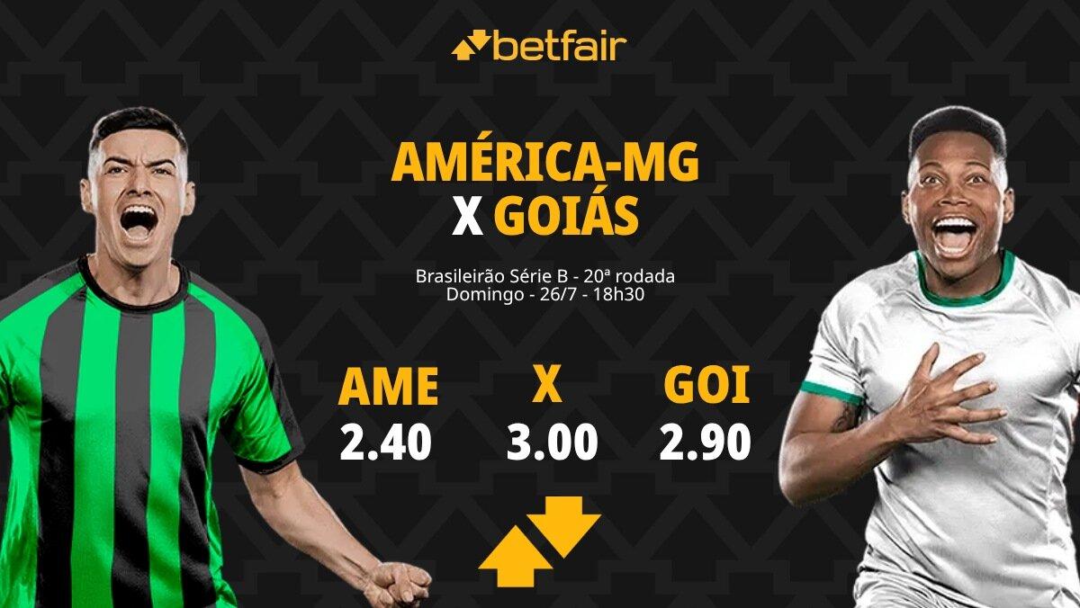 América-MG x Goiás - Série B 2026: Notícias, Odds, Estatísticas, Escalações, Horário, Onde Assistir