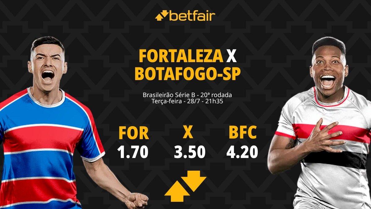 Fortaleza x Botafogo-SP - Série B 2026: Notícias, Odds, Estatísticas, Escalações, Horário, Onde Assistir