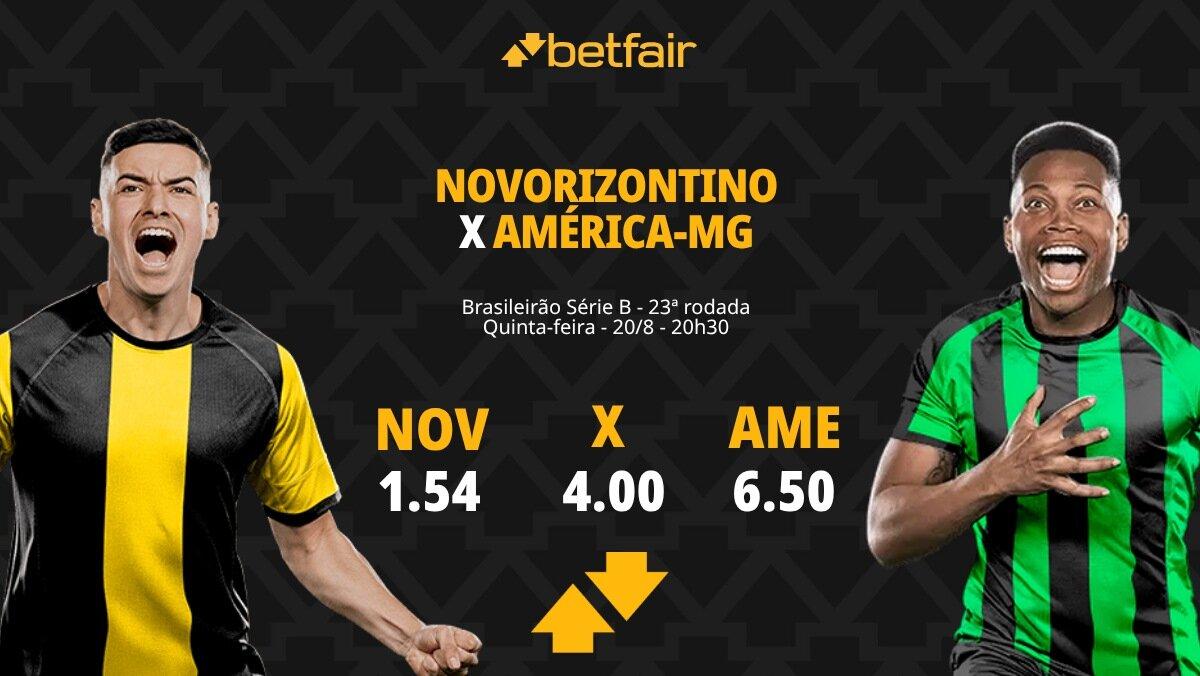 Novorizontino x América-MG - Série B 2026: Notícias, Odds, Estatísticas, Escalações, Horário, Onde Assistir