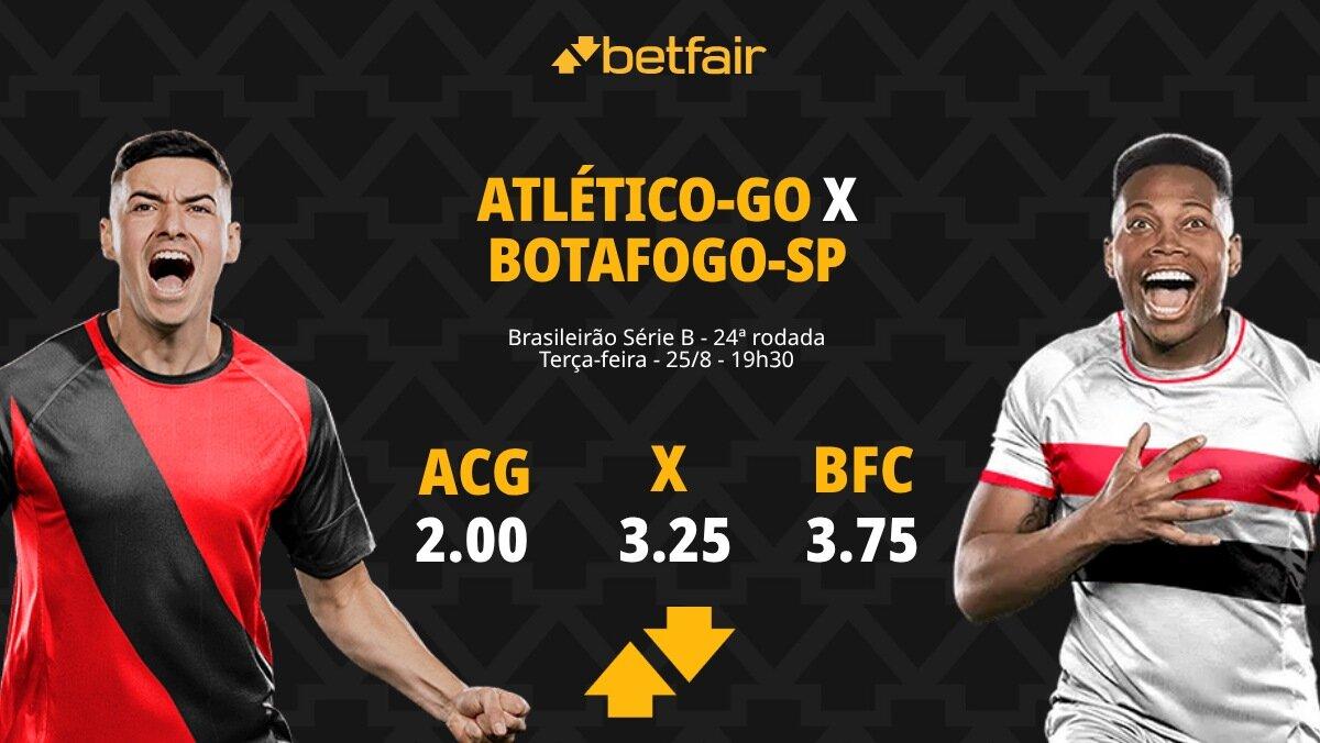 Atlético-GO x Botafogo-SP - Série B 2026: Notícias, Odds, Estatísticas, Escalações, Horário, Onde Assistir