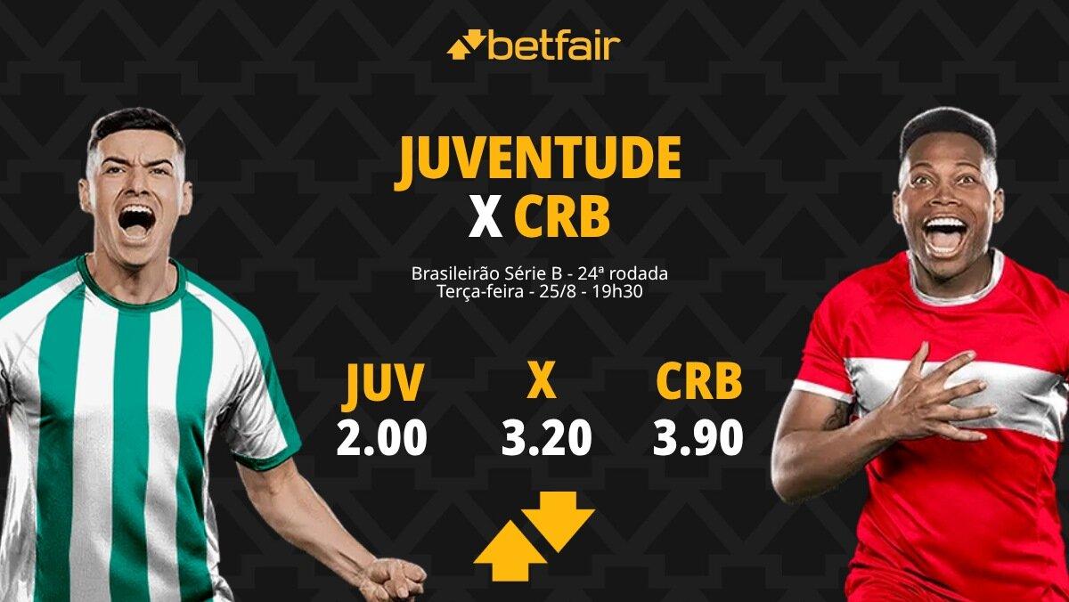 Juventude x CRB - Série B 2026: Notícias, Odds, Estatísticas, Escalações, Horário, Onde Assistir