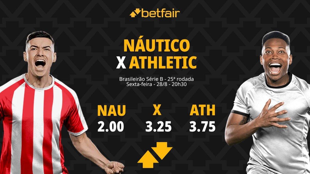 Náutico x Athletic - Série B 2026: Notícias, Odds, Estatísticas, Escalações, Horário, Onde Assistir