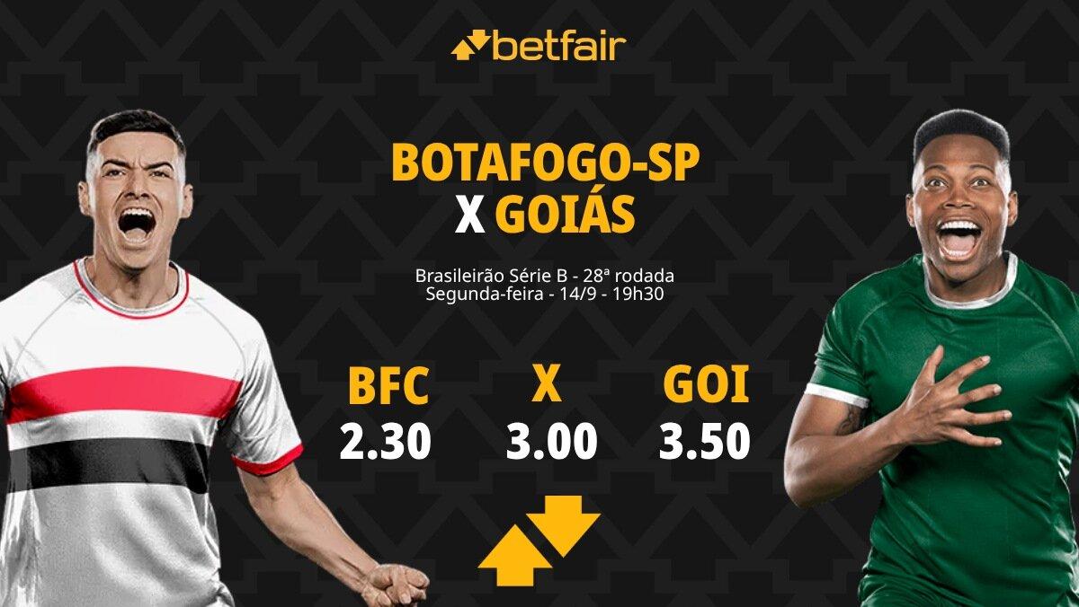 Botafogo-SP x Goiás - Brasileirão Série B 2026: Notícias, Odds, Estatísticas, Escalações, Horário, Onde Assistir