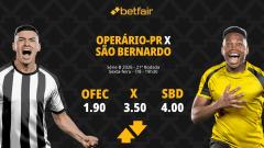 Operário-PR x São Bernardo - Série B 2026: Notícias, Odds, Estatísticas, Escalações, Horário, Onde Assistir