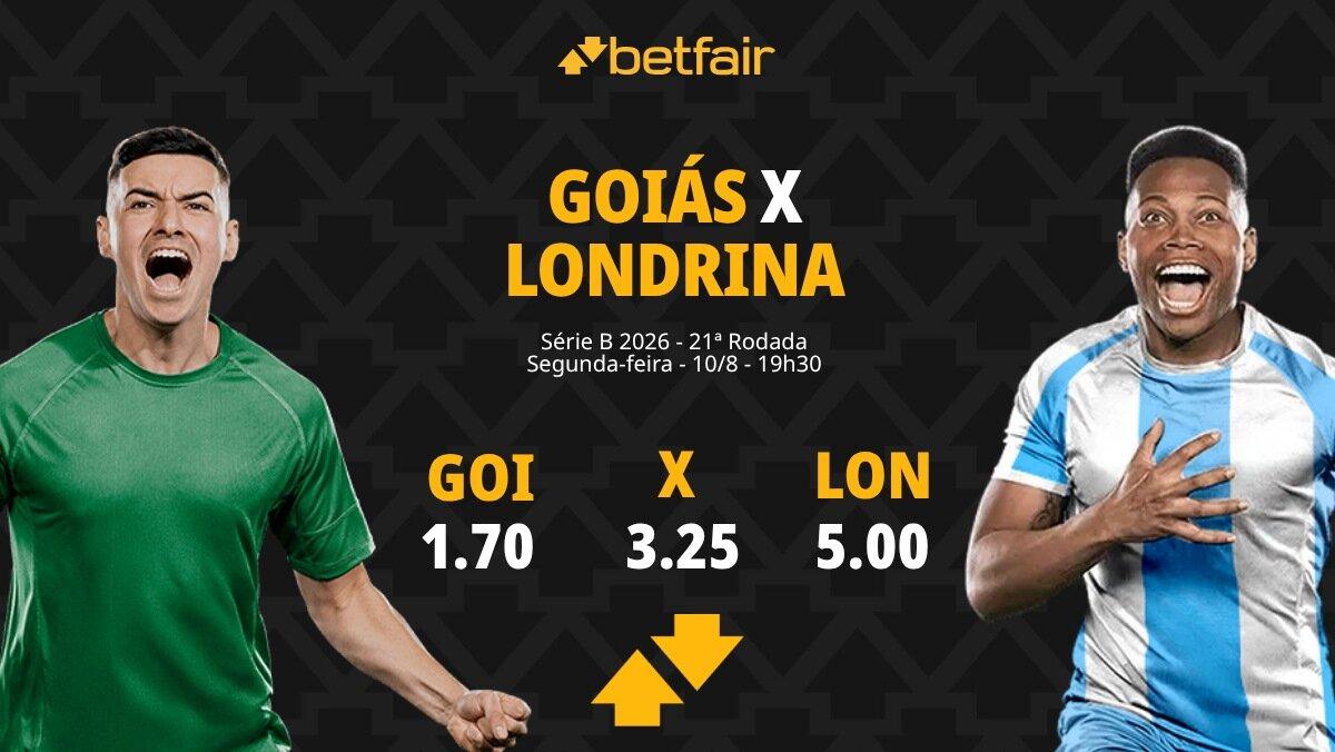 Goiás x Londrina - Série B 2026: Notícias, Odds, Estatísticas, Escalações, Horário, Onde Assistir