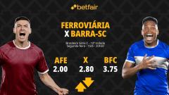 Ferroviária x Barra-SC - Série C 2026: Dicas, Palpites, Odds, Escalações, Horário, Onde Assistir