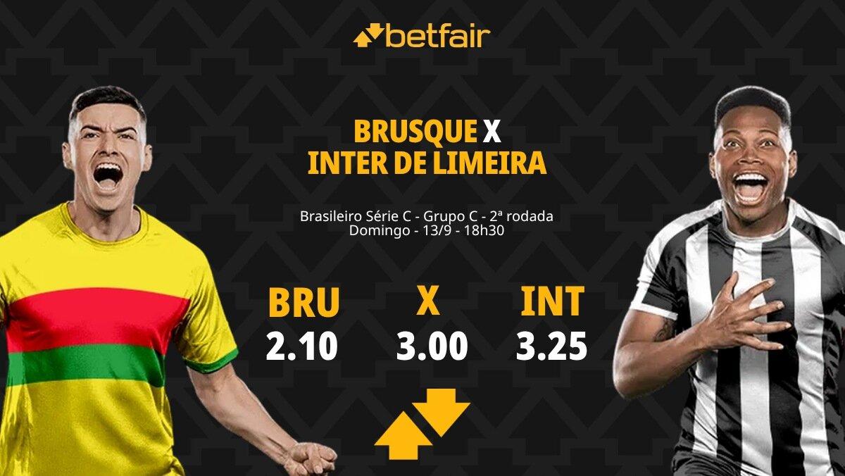 Brusque x Inter de Limeira - Série C 2026: Notícias, Odds, Estatísticas, Escalações, Horário, Onde Assistir