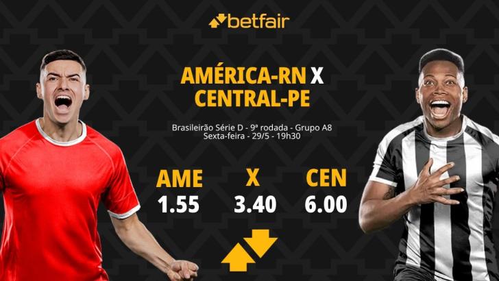 América-RN x Central - Série D 2026: Dicas, Palpites, Odds, Escalações, Horário, Onde Assistir