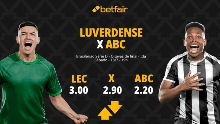Luverdense x ABC - Série D 2026: Dicas, Palpites, Odds, Escalações, Horário, Onde Assistir