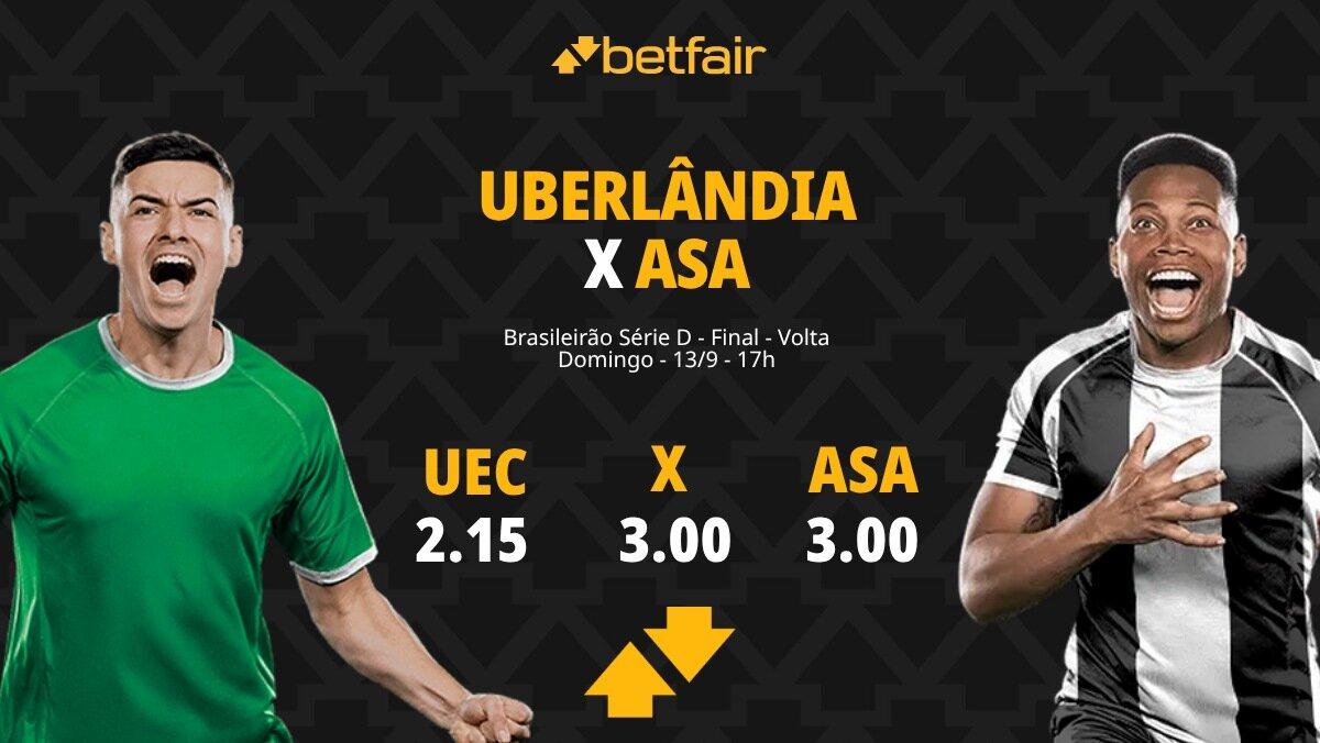 Uberlândia x ASA - Série D 2026: Notícias, Odds, Estatísticas, Escalações, Horário, Onde Assistir