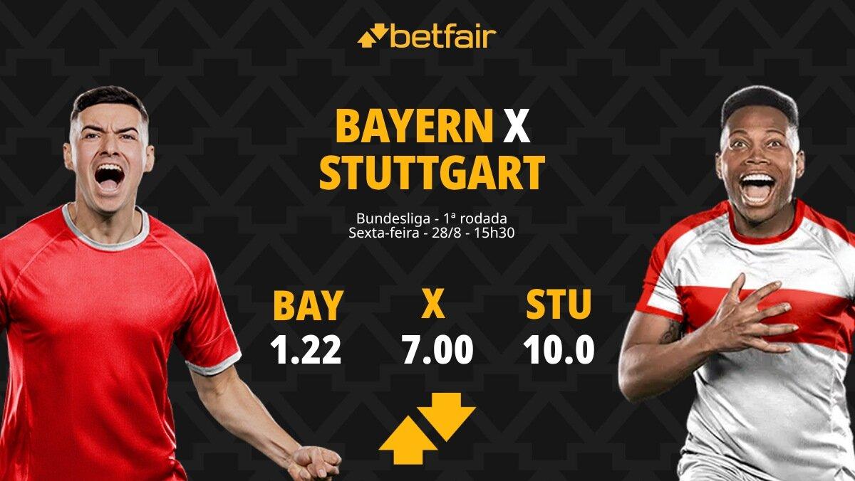 Bayern de Munique x Stuttgart - Bundesliga: Notícias, Odds, Estatísticas, Escalações, Horário, Onde Assistir