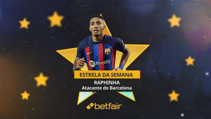 Estrela da Semana: Raphinha a todo o gás decide 'El Clasico' de pré-temporada