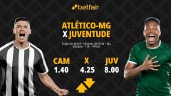 Atlético-MG x Juventude - Copa do Brasil: Notícias, Odds, Estatísticas, Escalações, Horário, Onde Assistir