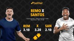 Remo x Santos - Copa do Brasil: Notícias, Odds, Estatísticas, Escalações, Horário, Onde Assistir