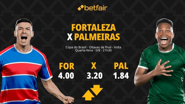 Fortaleza x Palmeiras - Copa do Brasil: Notícias, Odds, Estatísticas, Escalações, Horário, Onde Assistir