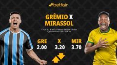 Grêmio x Mirassol - Copa do Brasil: Notícias, Odds, Estatísticas, Escalações, Horário, Onde Assistir