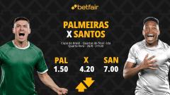 Palmeiras x Santos - Copa do Brasil: Notícias, Odds, Estatísticas, Escalações, Horário, Onde Assistir