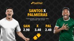 Santos x Palmeiras - Copa do Brasil: Notícias, Odds, Estatísticas, Escalações, Horário, Onde Assistir