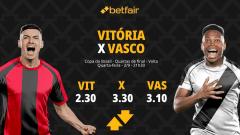 Vitória x Vasco - Copa do Brasil: Notícias, Odds, Estatísticas, Escalações, Horário, Onde Assistir