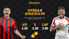 Vitória x Athletico-PR - Copa do Brasil: Notícias, Odds, Estatísticas, Escalações, Horário, Onde Assistir