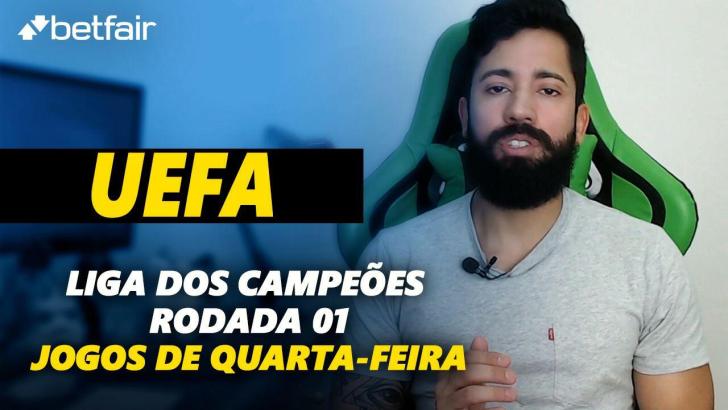 Análise Liga dos Campeões da UEFA - Rodada 01 | Jogos de Quarta