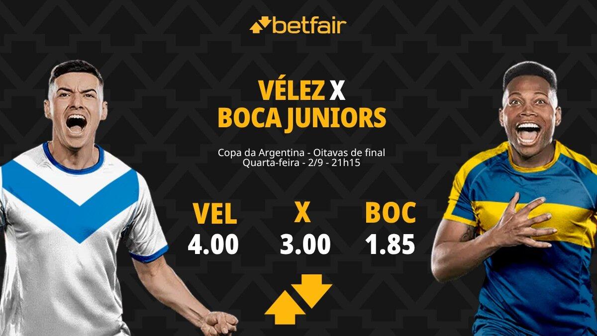 Vélez Sarsfield x Boca Juniors - Copa da Argentina: Notícias, Odds, Estatísticas, Escalações, Horário, Onde Assistir