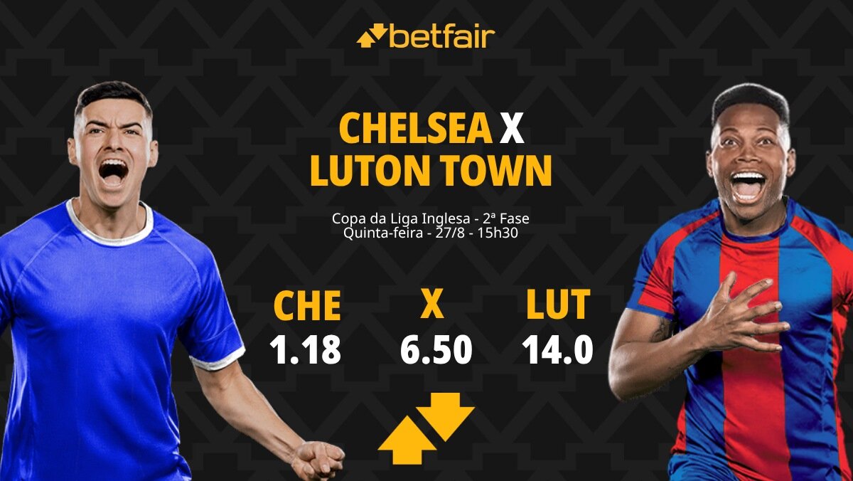Imagem ilustrativa sobre Chelsea x Luton Town: tudo para saber antes do duelo da Copa da Liga Inglesa