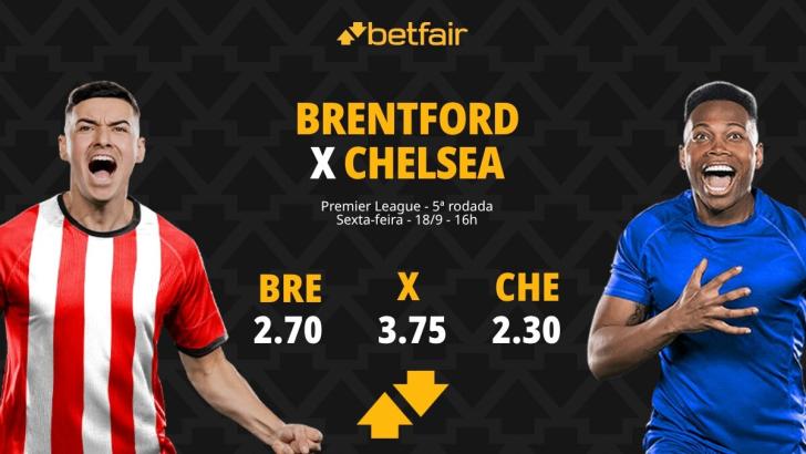 Brentford x Chelsea - Premier League: Notícias, Odds, Estatísticas, Escalações, Horário, Onde Assistir