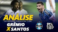 Análise Grêmio vs Santos - CONMEBOL Libertadores