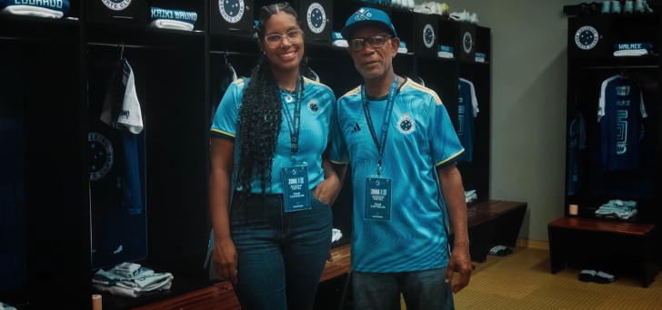 Amor pelo Cruzeiro que ultrapassa gerações: Cleres e sua filha Aline são os Betferas do Mês