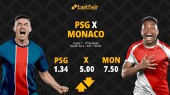 PSG x Monaco - Ligue 1: Notícias, Odds, Estatísticas, Escalações, Horário, Onde Assisti