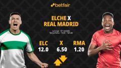 Elche x Real Madrid - La Liga: Notícias, Odds, Estatísticas, Escalações, Horário, Onde Assistir