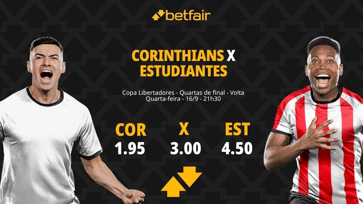 Corinthians x Estudiantes - Libertadores 2026: Notícias, Odds, Estatísticas, Escalações, Horário, Onde Assistir