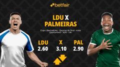 LDU x Palmeiras - Libertadores 2026: Notícias, Odds, Estatísticas, Escalações, Horário, Onde Assistir