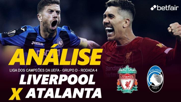 Análise Liverpool vs Atalanta - Liga dos Campeões da UEFA